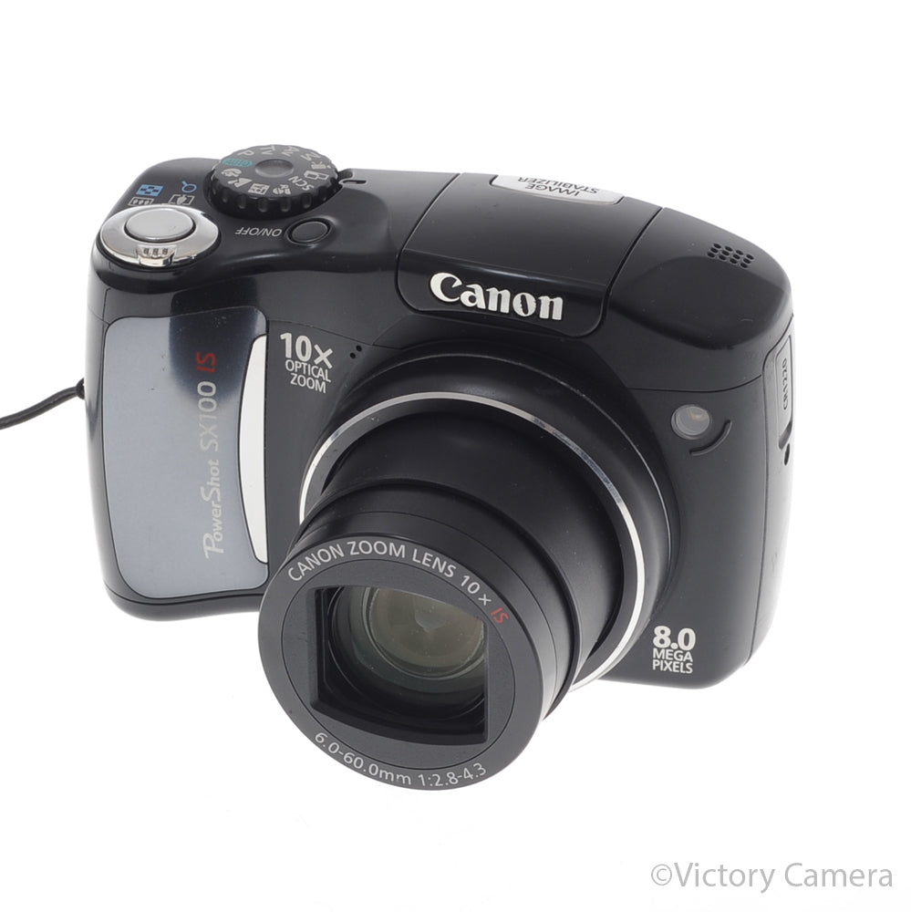 Canon PowerShot SX100 IS 8MP Digital Point & Shoot Camera [EXC] image 2