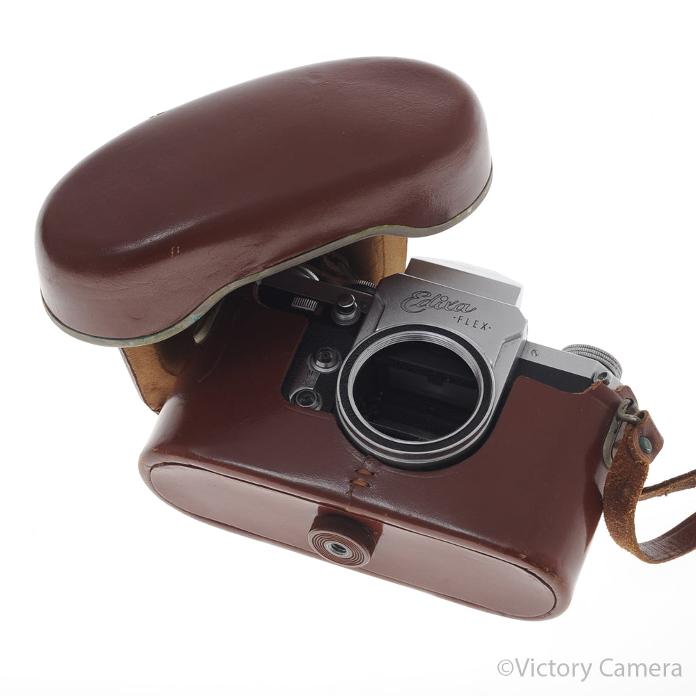 Wirgin Edixa Flex Chrome 35mm SLR Film Camera Body -SLOW SPEEDS [AS-IS] image 5