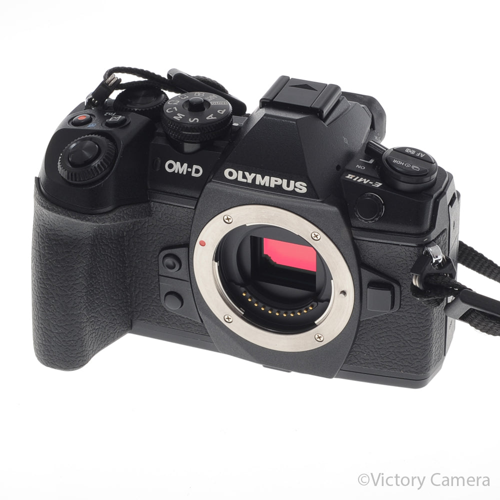 Olympus OM-D E-M1 Mark II 20.3MP Black Mirrorless Camera [EXC+] image 2