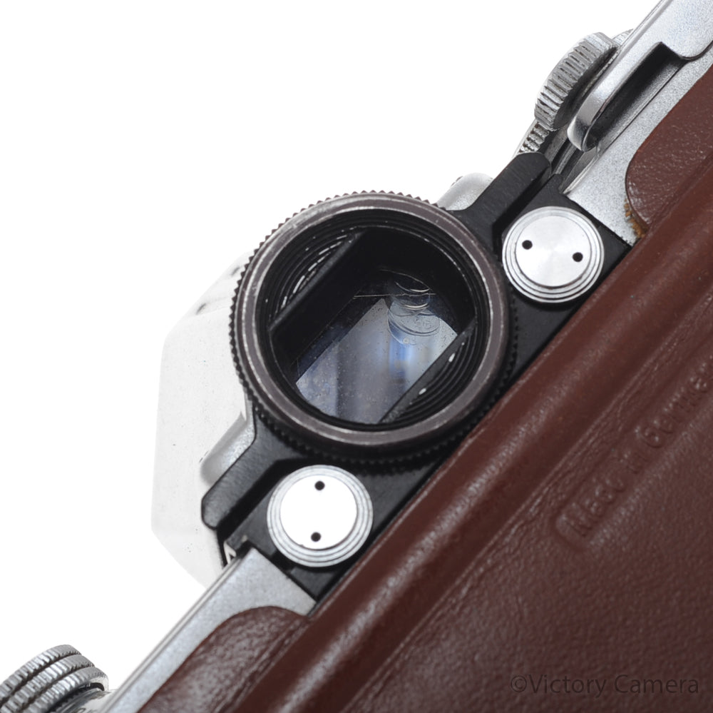Wirgin Edixa Flex Chrome 35mm SLR Film Camera Body -SLOW SPEEDS [AS-IS]