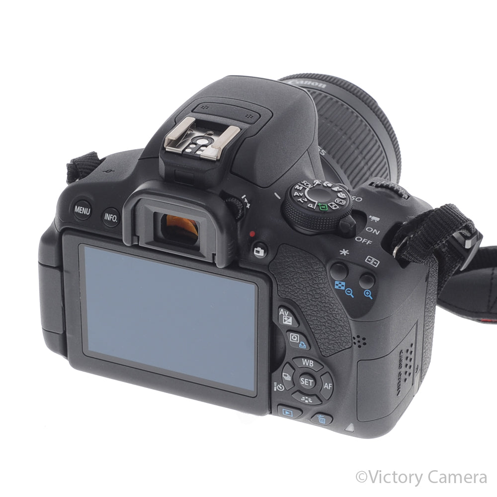 Canon EOS Rebel T5i 18MP DSLR w/ 18-55mm Zoom Lens [EXC+]