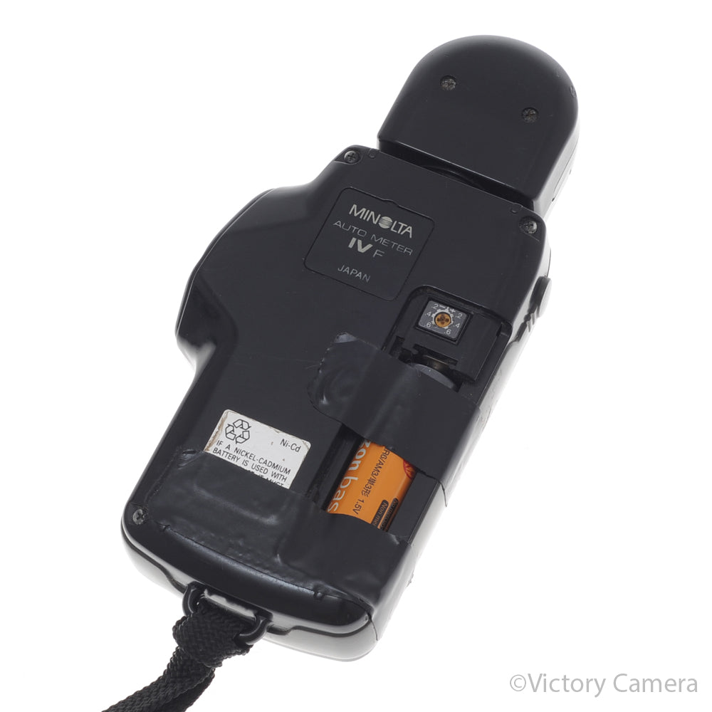 Minolta Auto Meter IV F Light Meter / Flash Meter w/ Case -Works, [GOOD] image 2