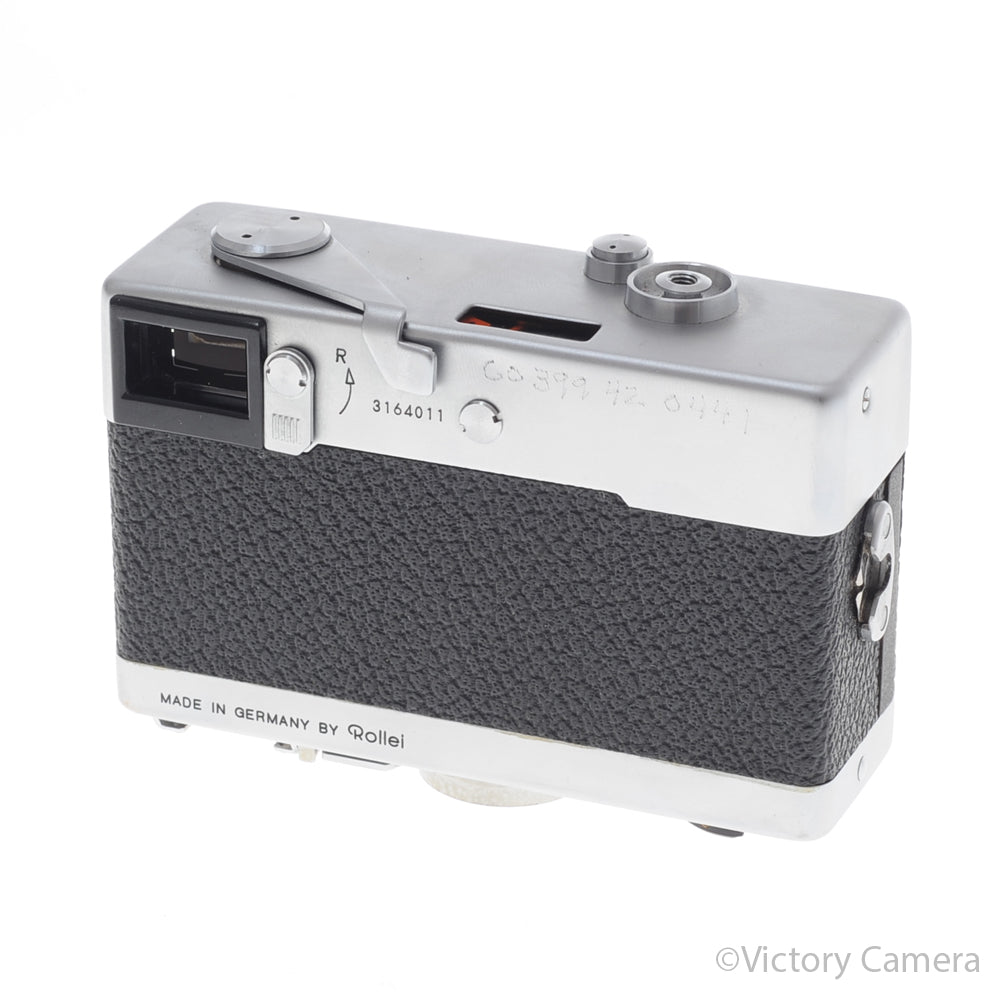 Rollei 35 Chrome 35mm Camera w/ 40mm f3.5 Tessar Lens -Good Meter [EXC-] image 3