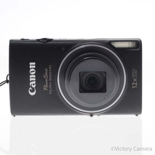 Canon PowerShot ELPH 350 HS 20.2MP Digital Point & Shoot Camera [EXC] - Victory Camera