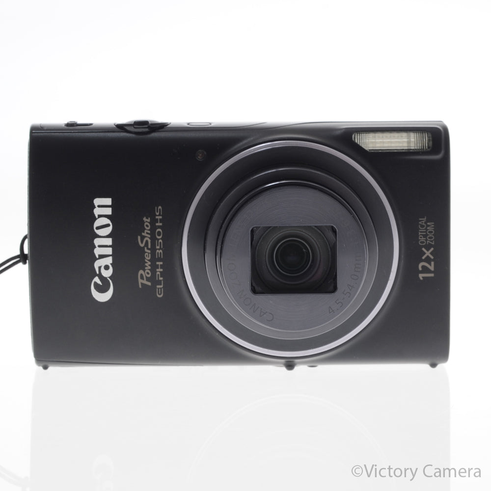 Canon PowerShot ELPH 350 HS 20.2MP Digital Point & Shoot Camera [EXC] - Victory Camera