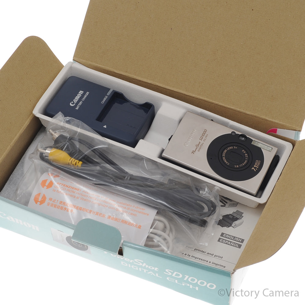 Canon PowerShot SD1000 Digital ELPH 7.1MP Digital Point & Shoot [MINT-] image 5