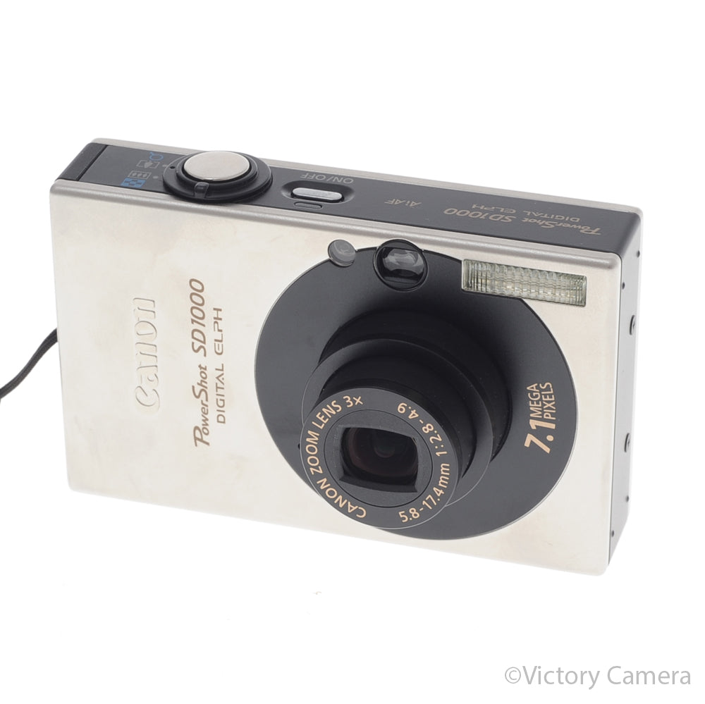 Canon PowerShot SD1000 Digital ELPH 7.1MP Digital Point & Shoot [MINT-] image 2