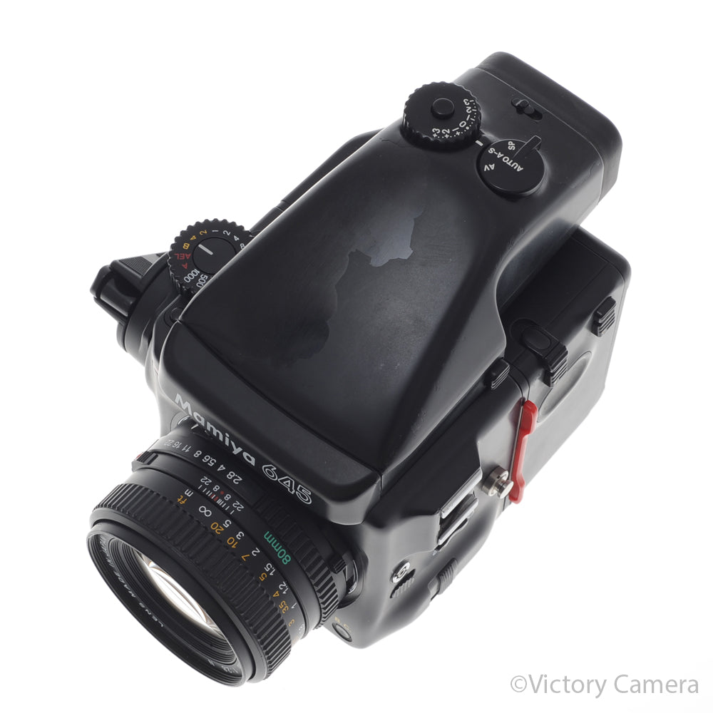 Mamiya 645 Pro Camera AE Metered Prism FE401 80mm f2.8 N Lens [EXC] image 7
