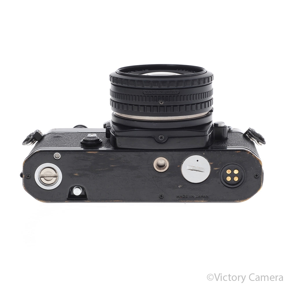 Nikon FE Black 35mm Film Camera with 50mm f1.8 AI-S Lens [EXC] image 4