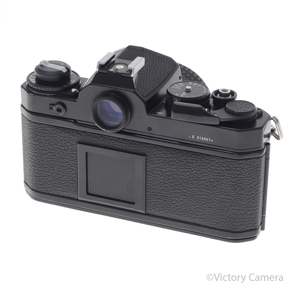 Nikon FE Black 35mm Film SLR Camera 50mm f2 Lens [EXC+] image 3