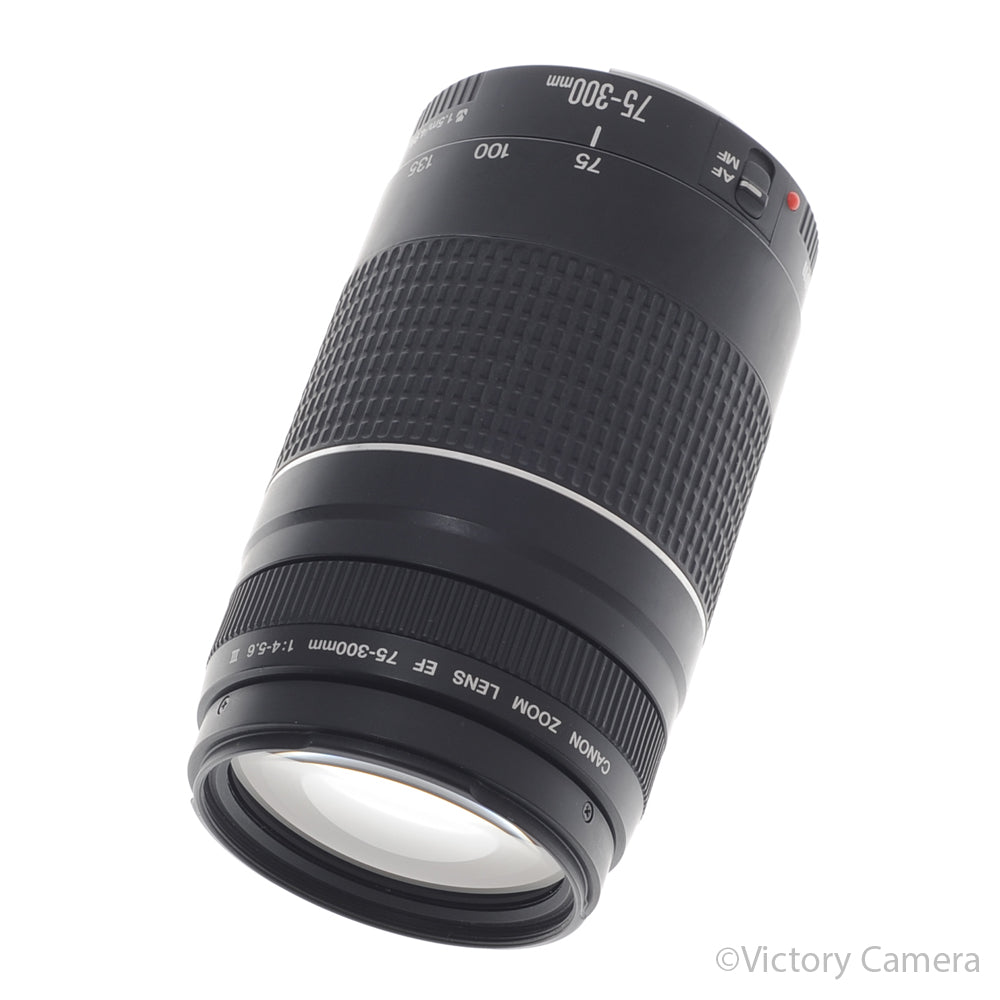 Canon EOS EF 75-300mm f4-5.6 III Telephoto Zoom Lens [EXC]
