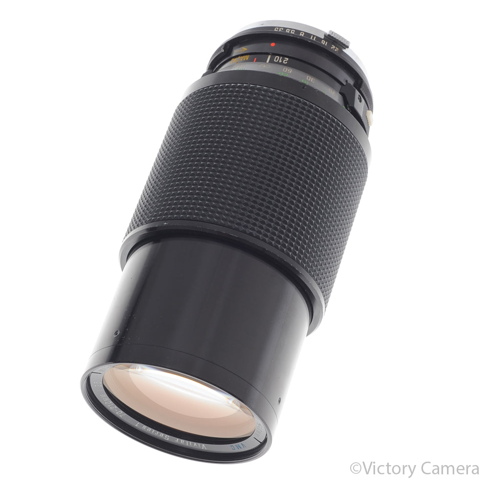 Vivitar Series 1 70-210mm f3.5 VMC Macro Zoom Lens for Olympus OM [EXC] - Victory Camera