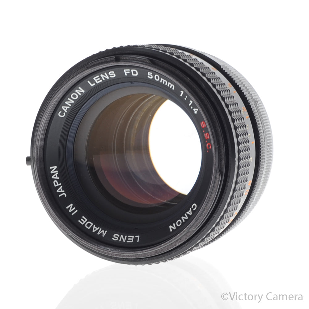 Canon FD 50mm f1.4 S.S.C Fast Prime Lens [EXC] image 2