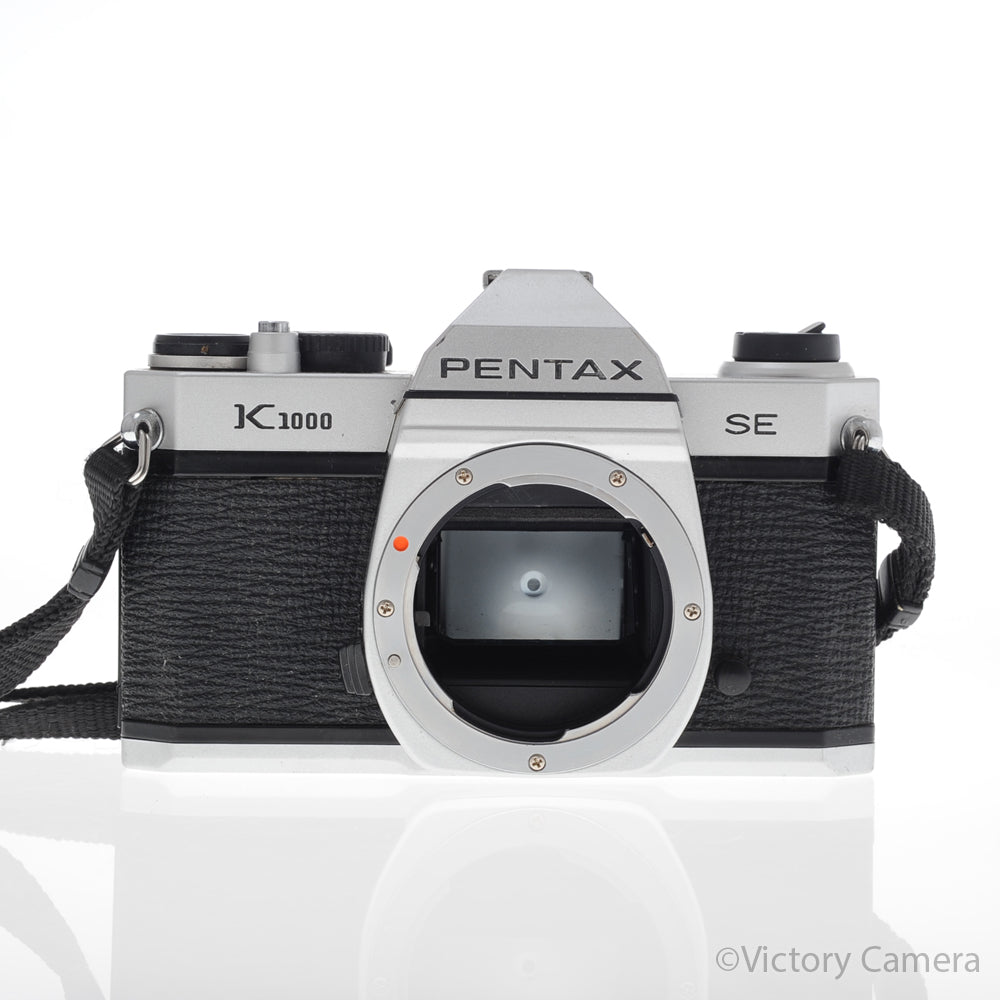 Pentax K1000 SE 35mm Film Camera Body -Line in Finder- [GOOD] - Victory Camera