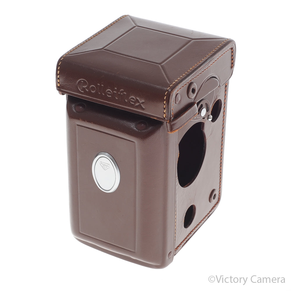 Rollei Rolleiflex T Brown Leather Ever Ready Case [EXC] - Victory Camera