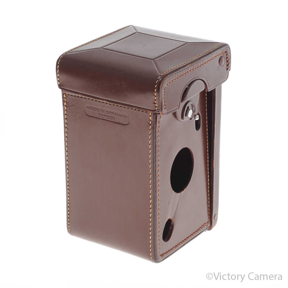 Rollei Rolleiflex T Brown Leather Ever Ready Case [EXC] image 2