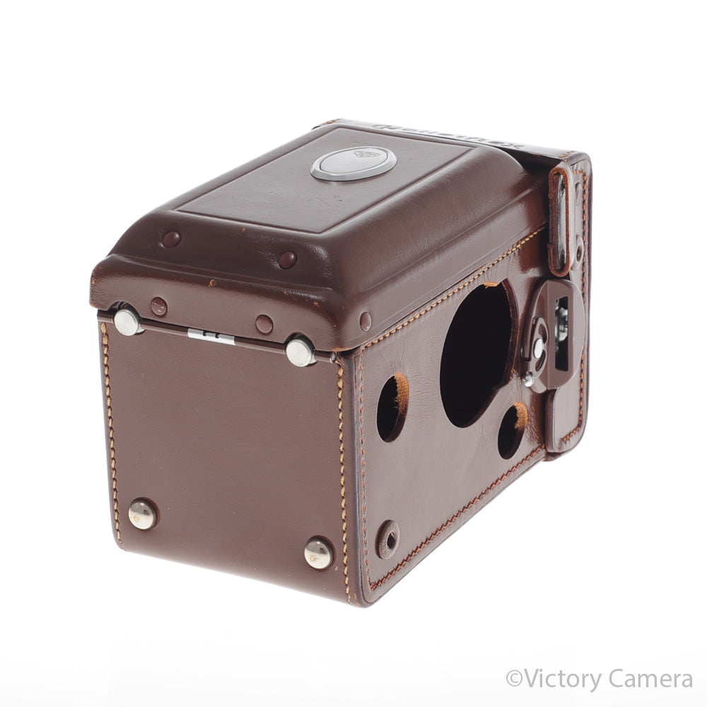 Rollei Rolleiflex T Brown Leather Ever Ready Case [EXC] image 6