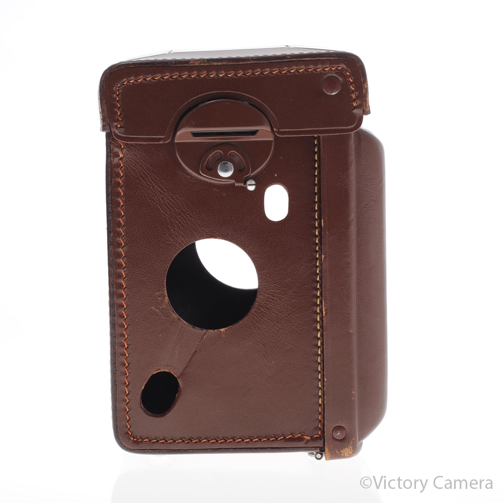 Rollei Rolleiflex T Brown Leather Ever Ready Case [EXC] image 3