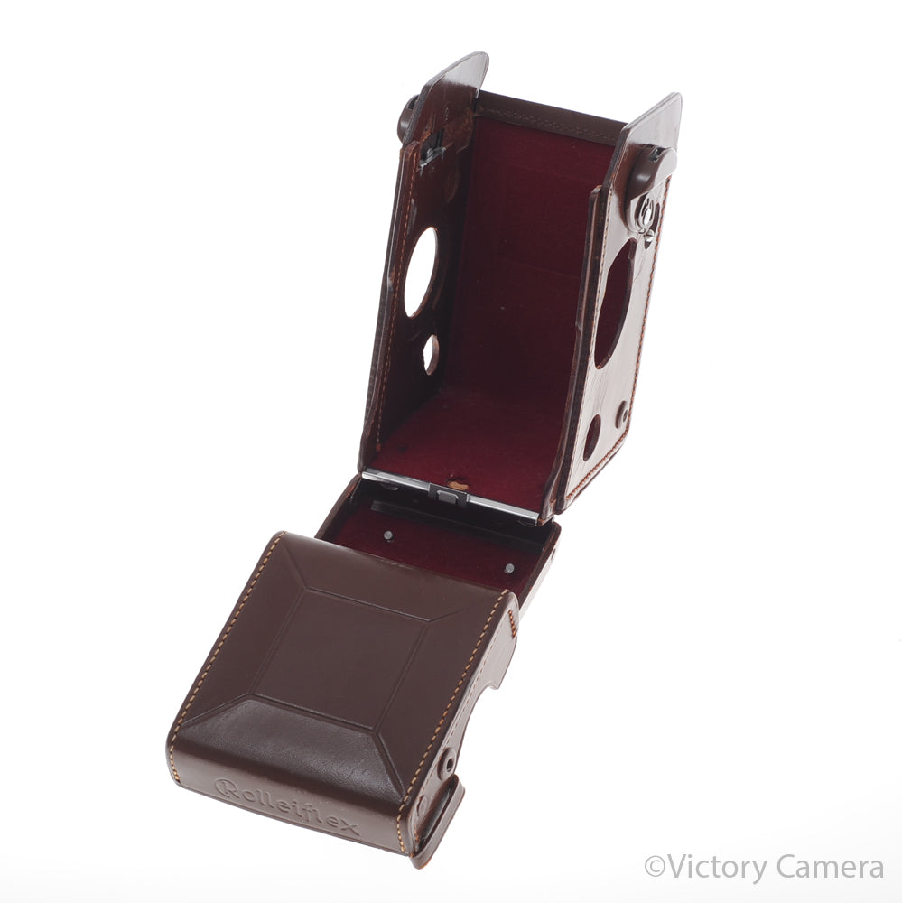 Rollei Rolleiflex T Brown Leather Ever Ready Case [EXC] image 5