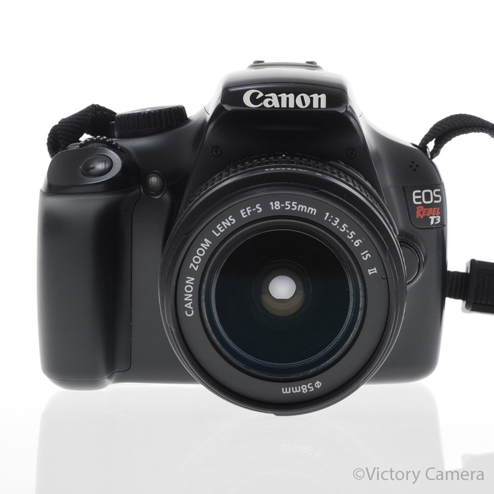 Canon EOS Rebel T3 12.2 MP DSLR Camera w/ 18-55mm f3.5-5.6 Lens [EXC+] - Victory Camera