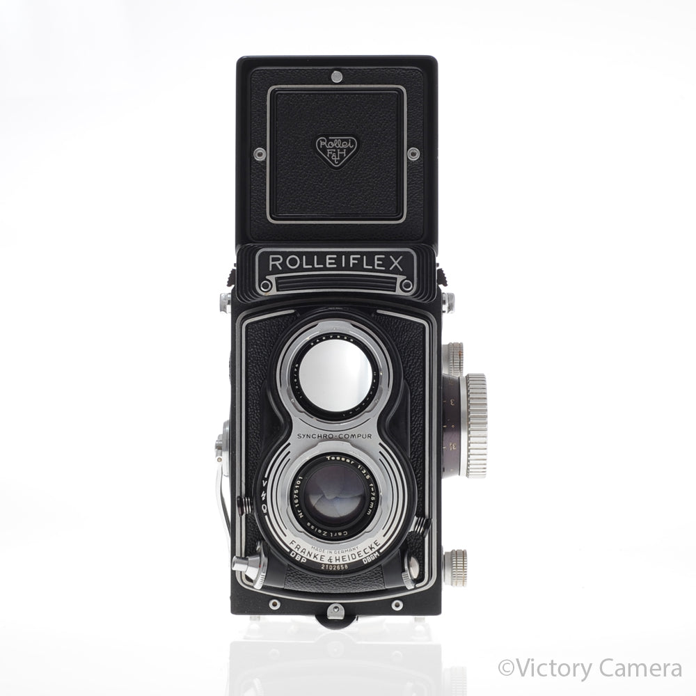 Rollei Rolleiflex T TLR Medium Format Film Camera Zeiss 75mm f3.5 [EXC] image 1