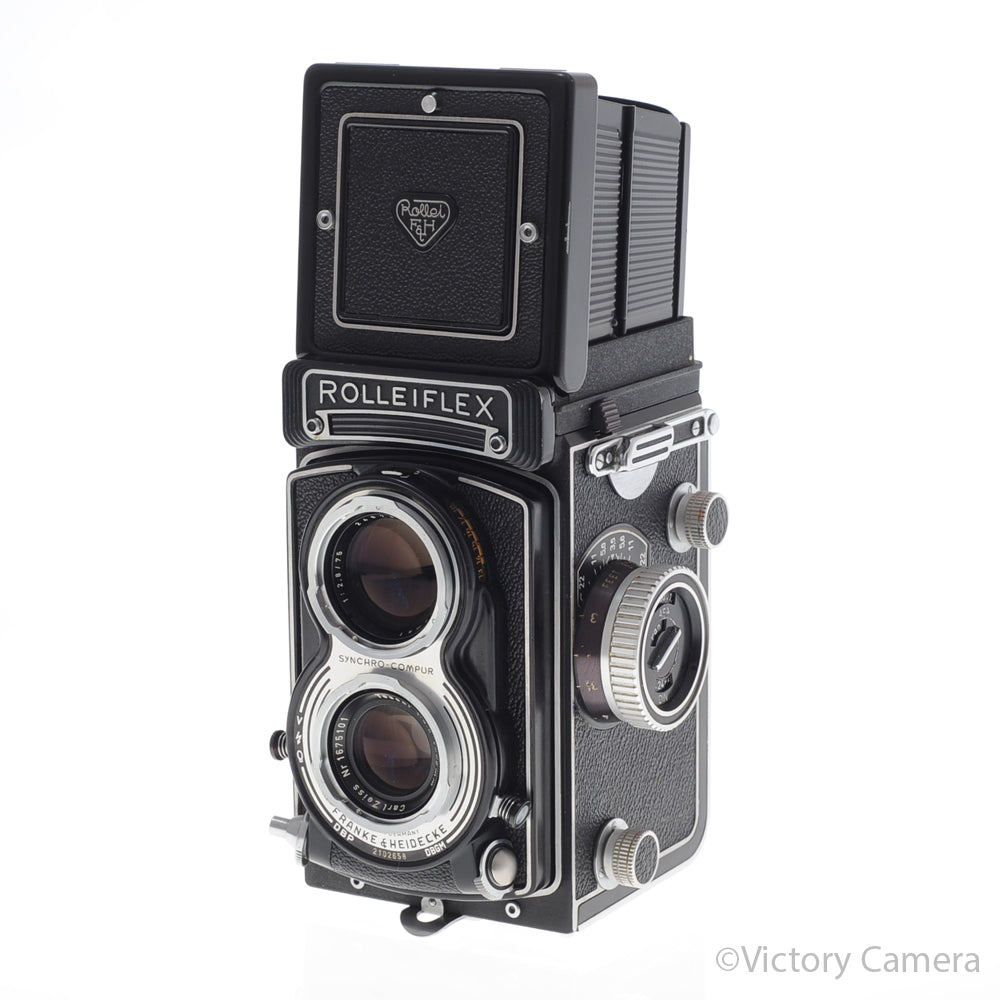 Rollei Rolleiflex T TLR Medium Format Film Camera Zeiss 75mm f3.5 [EXC] image 2