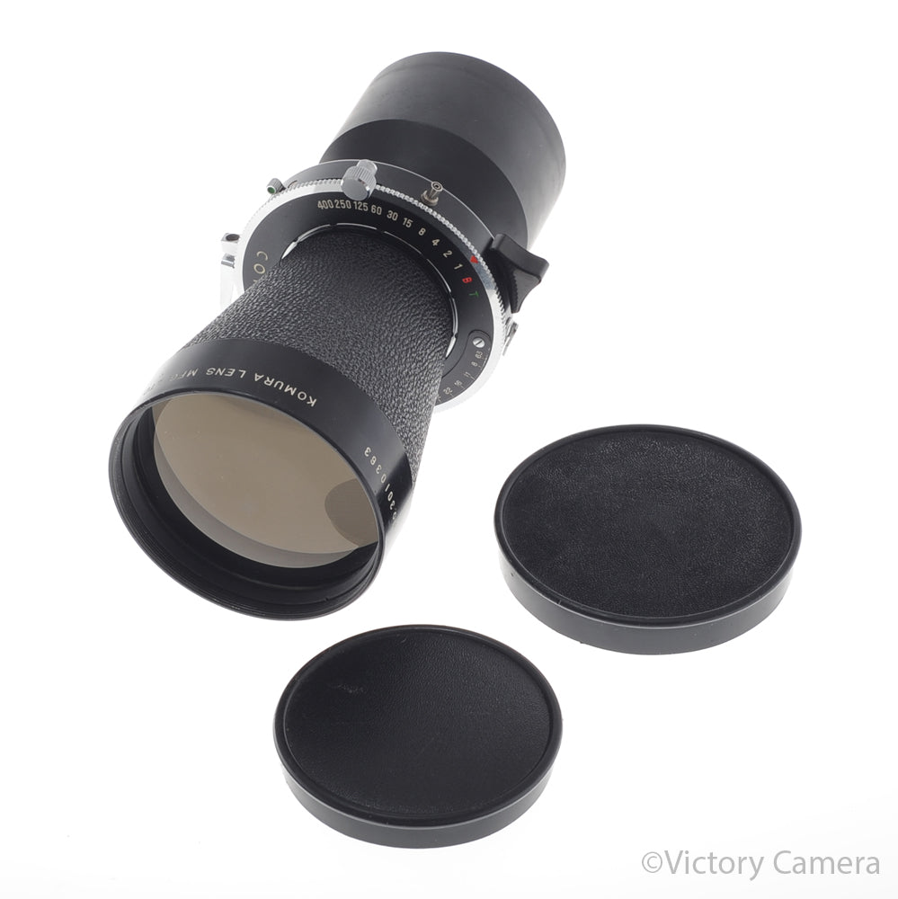 Komura 400mm f8 Large Format Lens Copal No.1 Shutter [GOOD] image 5