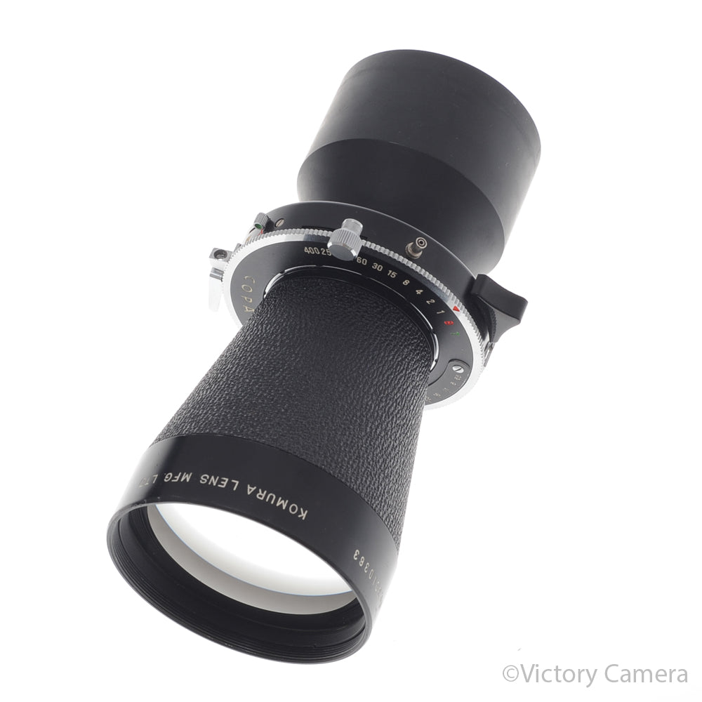 Komura 400mm f8 Large Format Lens Copal No.1 Shutter [GOOD] - Victory Camera
