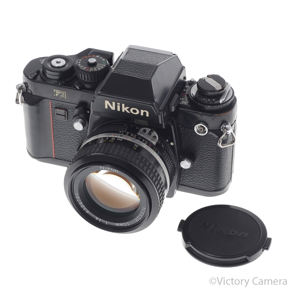 Nikon F3 35mm Film Camera w/ Nikon 50mm f1.4 AI Lens image 5