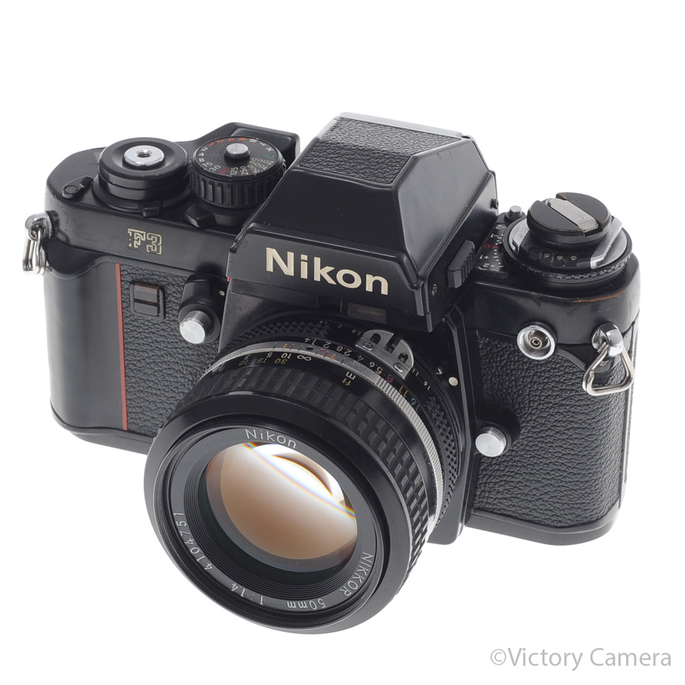 Nikon F3 35mm Film Camera w/ Nikon 50mm f1.4 AI Lens image 2