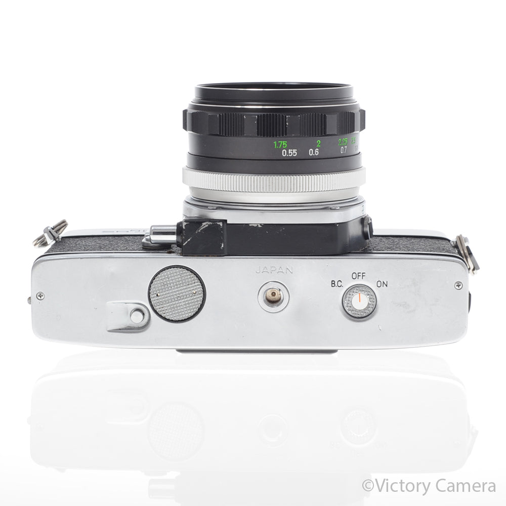 Minolta SRT202 SRT 202 Chrome 35mm Camera w/ 55mm f1.7 Lens [EXC-] image 4