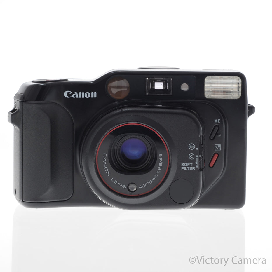 Canon Sure Shot Tele 35mm Point & Shoot Film Camera [EXC+] - Victory Camera