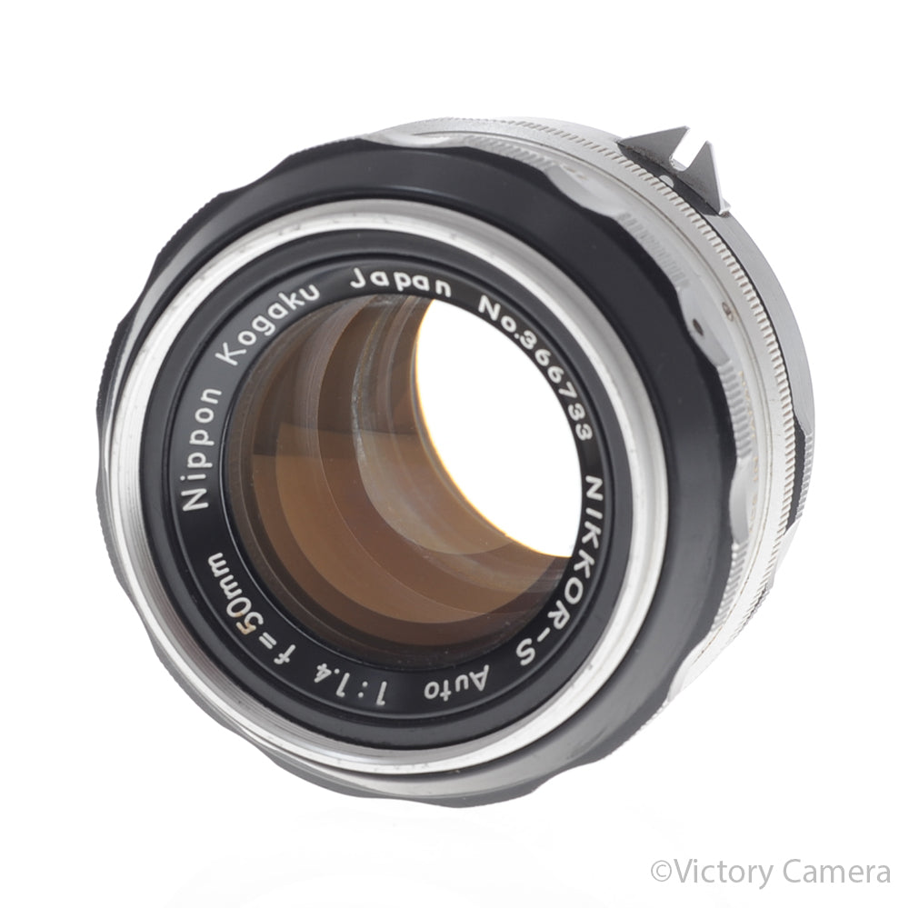 Nikon Nikkor-S 50mm f1.4 Non-AI Manual Focus Lens [EXC-] - Victory Camera