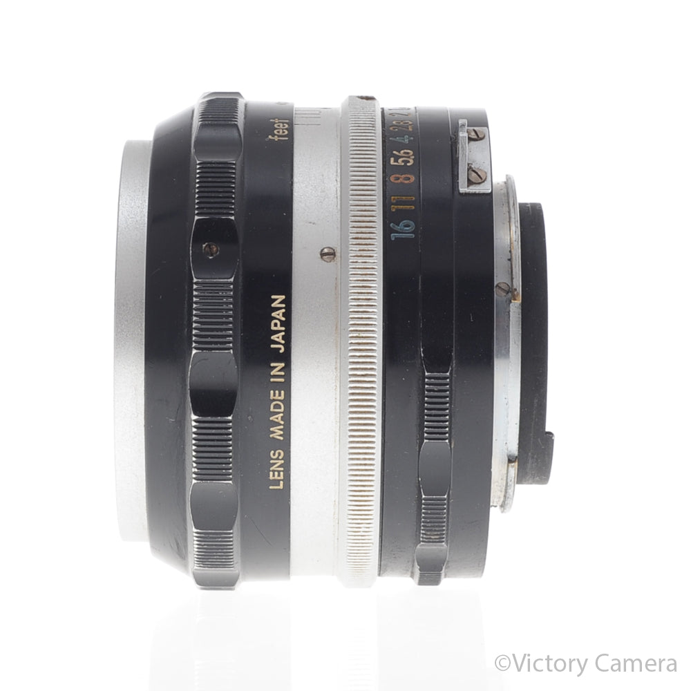 Nikon Nikkor-S 50mm f1.4 Non-AI Manual Focus Lens [EXC-] - Victory Camera