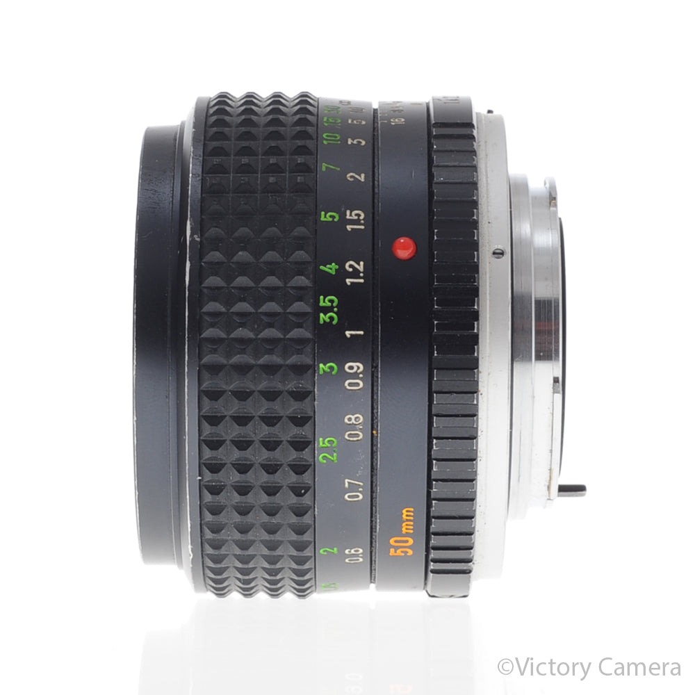 Minolta MC Rokkor-PG 50mm f1.4 Prime Lens [EXC-] - Victory Camera