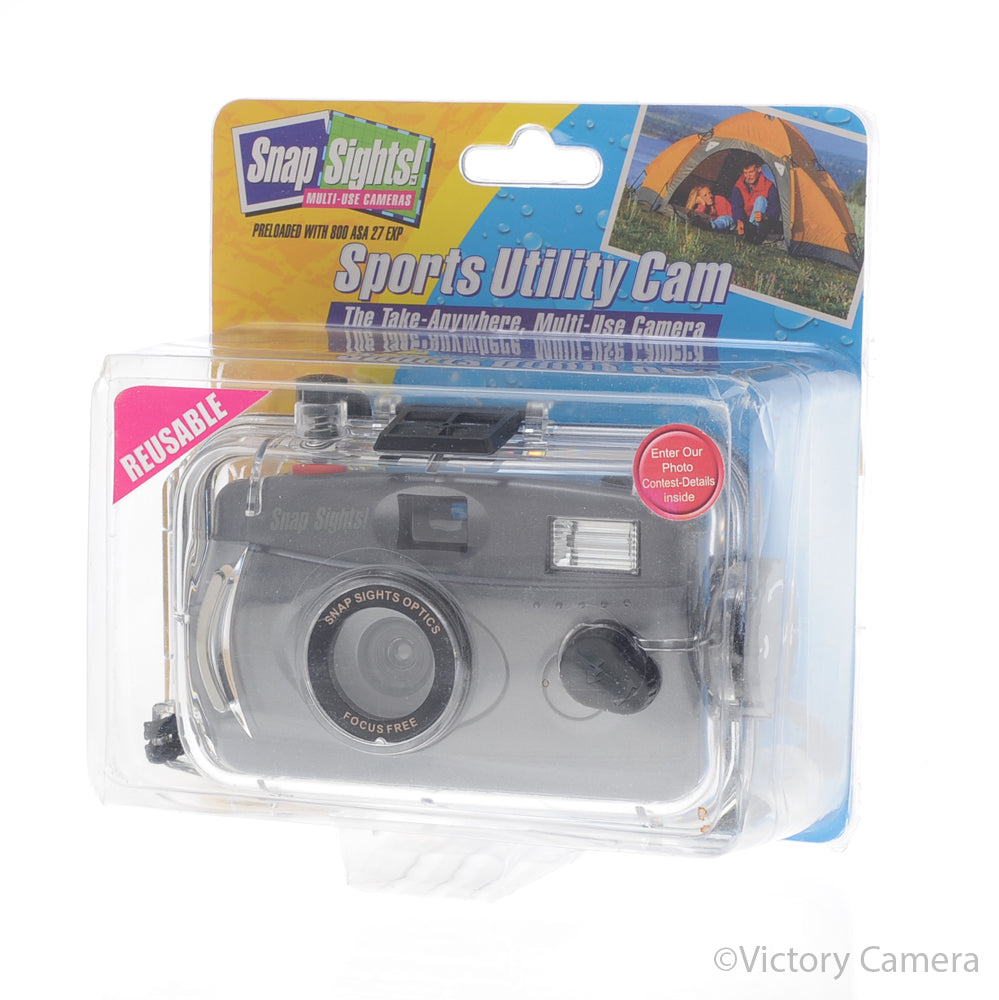 MRY-SNAP　水中カメラ　SNAP SIGHTS Snap Sights Underwater 35mm Point & Shoot Film Camera -Cool- [EXC+]