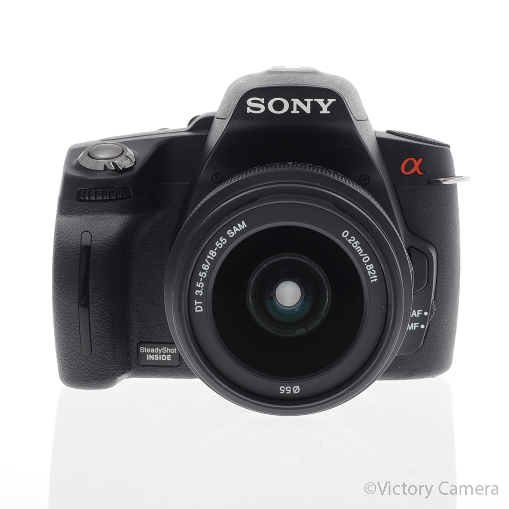 Sony Alpha A390 14.2 Digital SLR Camera w/ 18-55mm Zoom Lens [EXC] - Victory Camera