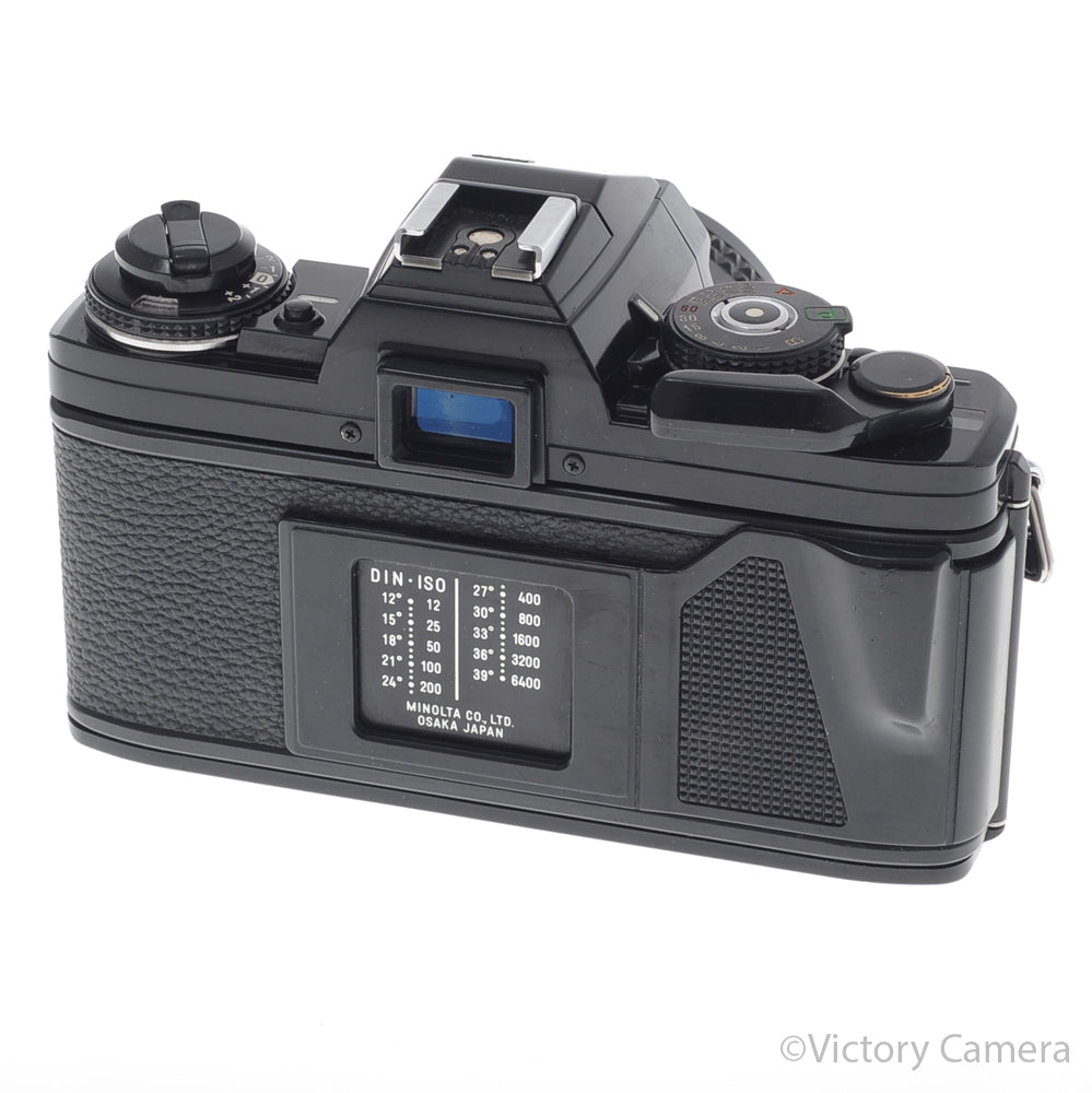 Minolta X-700 X700 Black 35mm SLR Film Camera w/ 50mm f1.7 Lens ~C [EXC] image 3