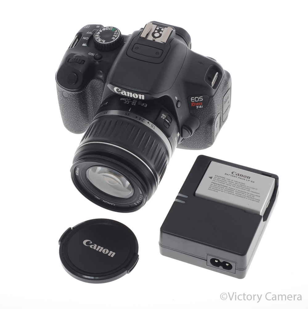 Canon Rebel T4i 18MP Digital SLR Camera w/ 18-55mm Zoom Lens [EXC] image 5