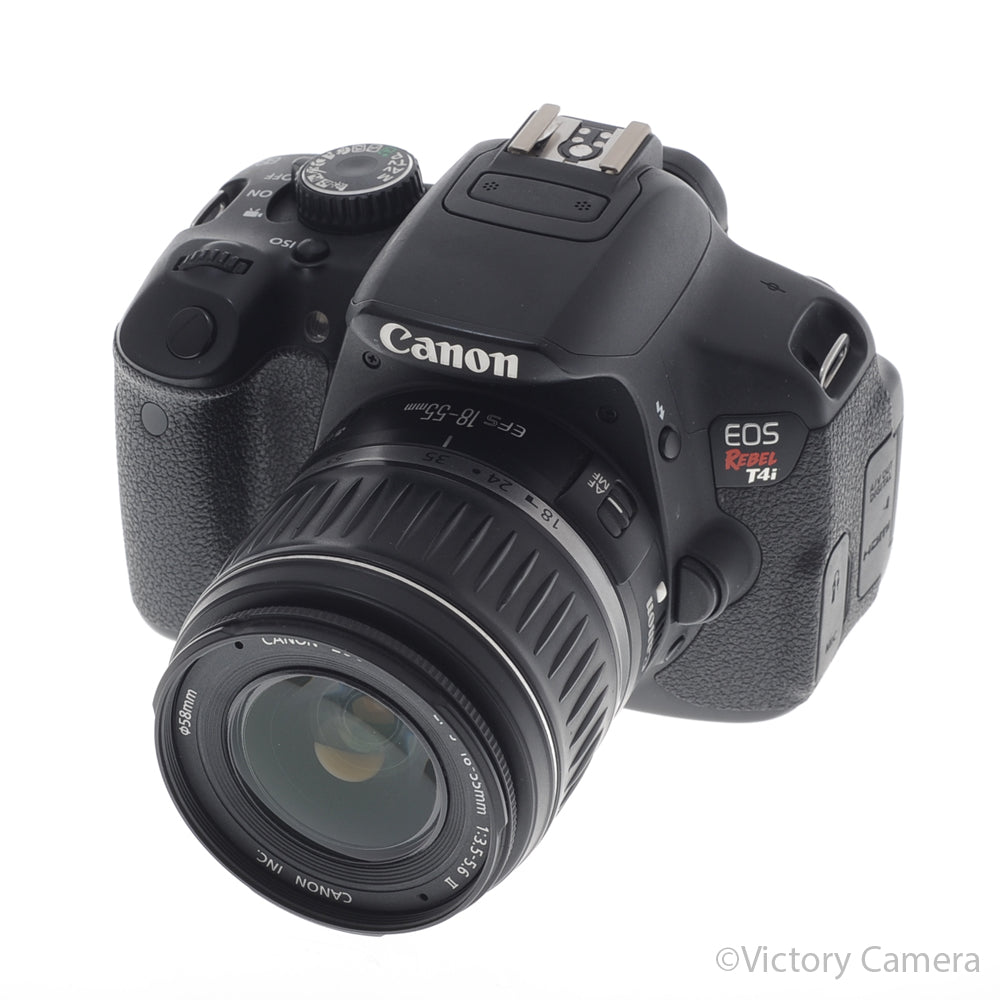 Canon Rebel T4i 18MP Digital SLR Camera w/ 18-55mm Zoom Lens [EXC] image 2