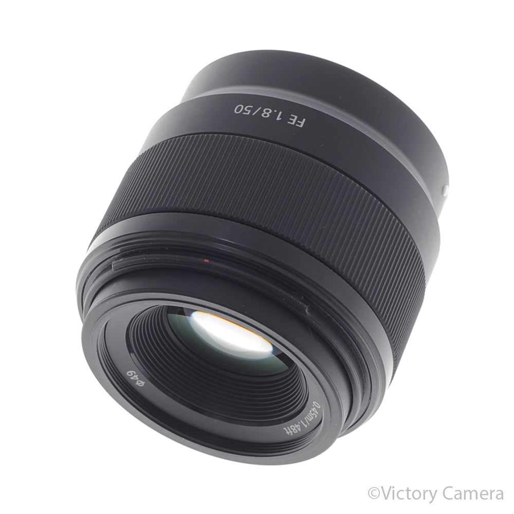 Sony FE 50mm f1.8 SEL50F18F Autofocus Prime Lens for E Mount [EXC+] image 1