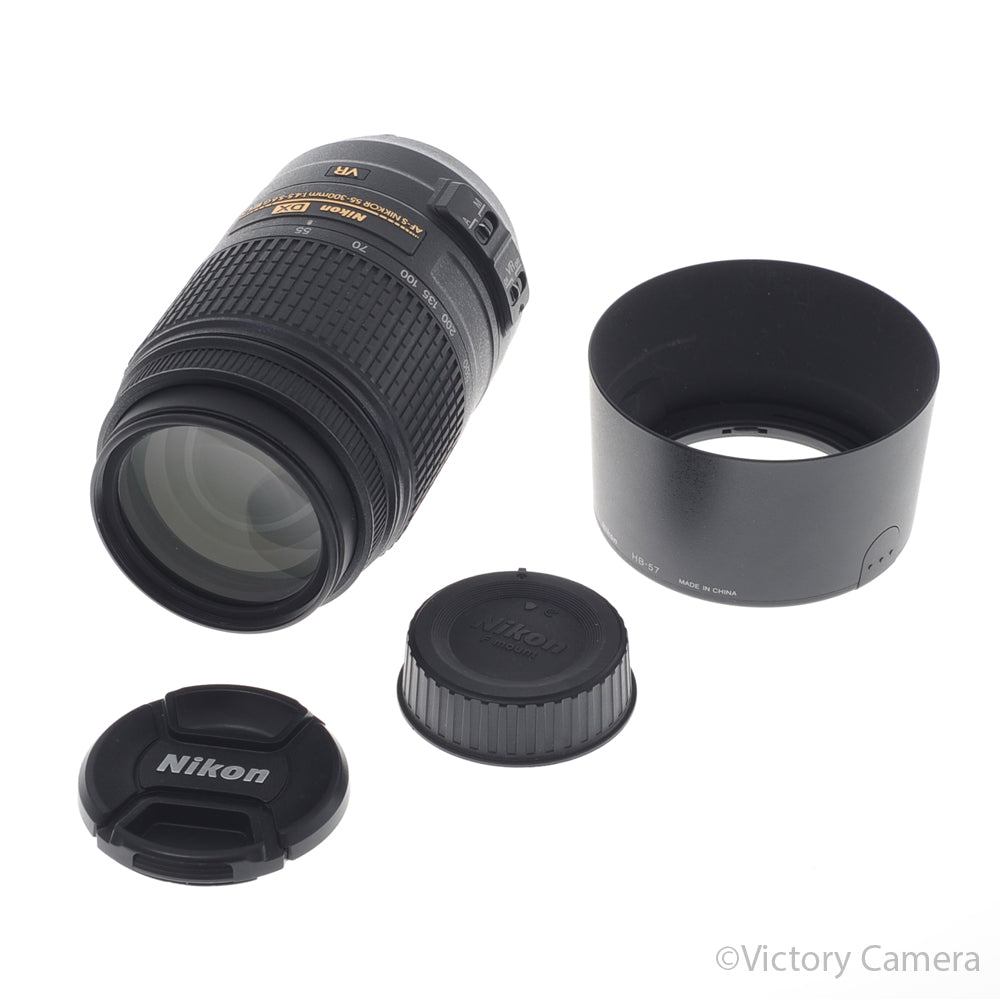 Nikon Nikkor AF-S 55-300mm f4.5-5.6 ED VR DX Telephoto Zoom Lens [EXC+] image 5