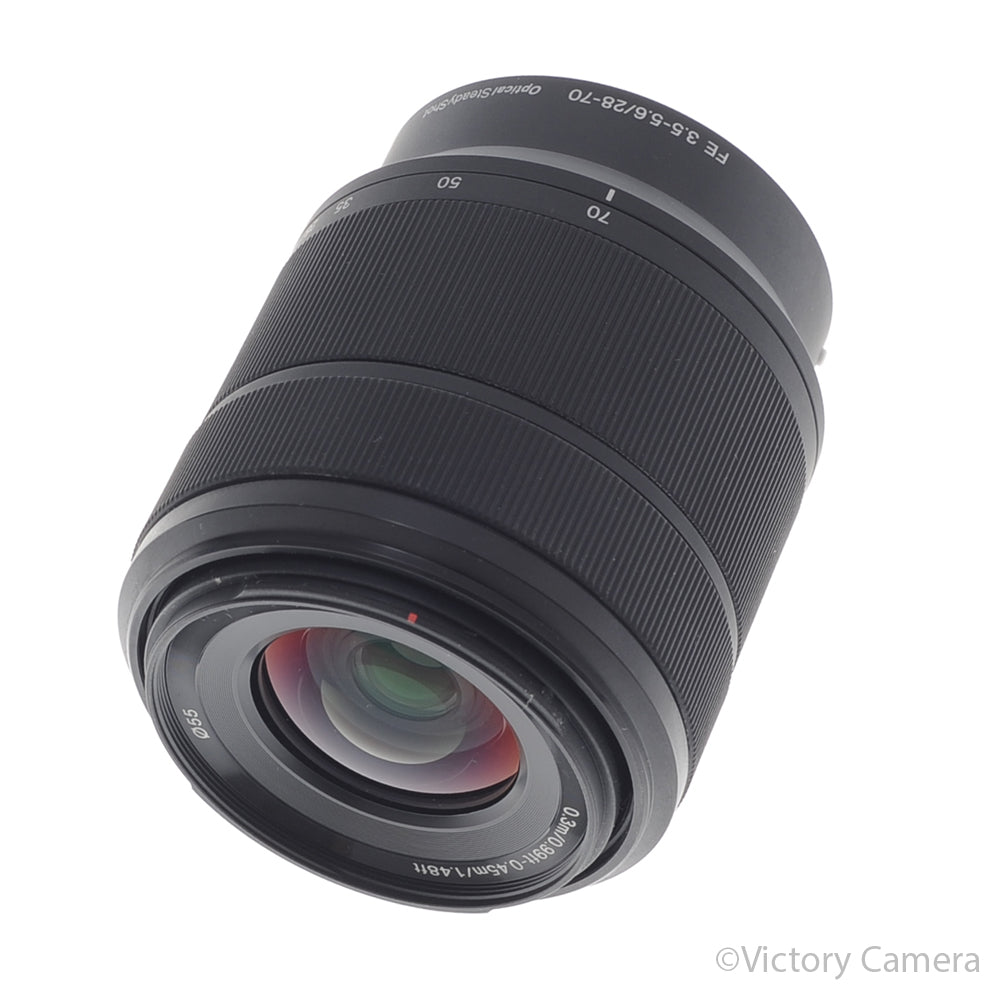 Sony FE 28-70mm f3.5-5.6 OSS SEL2870 E Mount Zoom Lens [EXC+] image 1