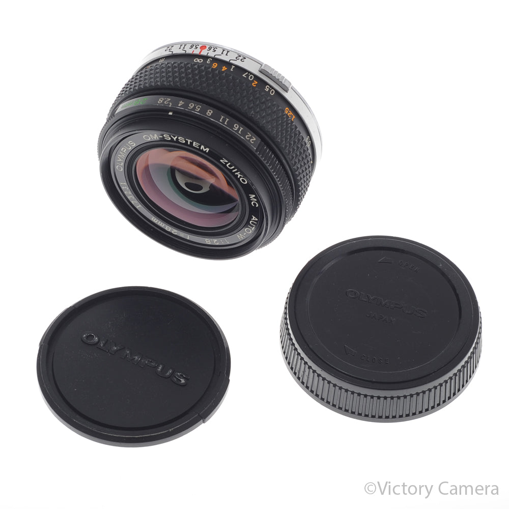 Olympus OM Zuiko Auto-W 28mm f2.8 MC Wide Angle Prime Lens [EXC] image 5