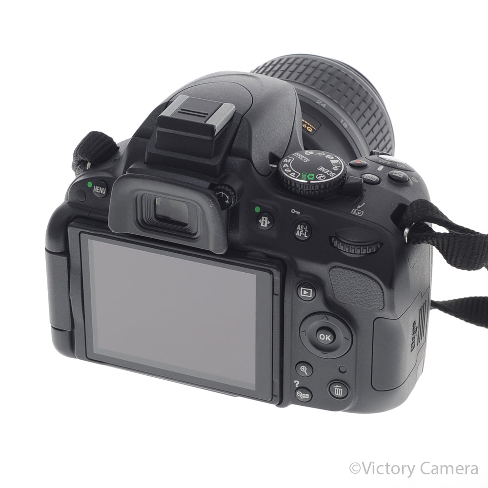 Nikon D5100 16.2MP DSLR w/ 18-55mm f3.5-5.6 AF-S G VR Zoom Lens [EXC+] image 3