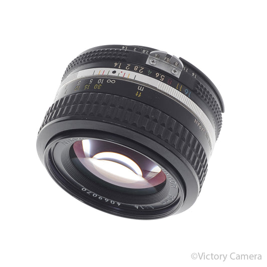 Nikon Nikkor 50mm F1.4 AI Manual Focus Standard Prime Lens [BGN] - Victory Camera