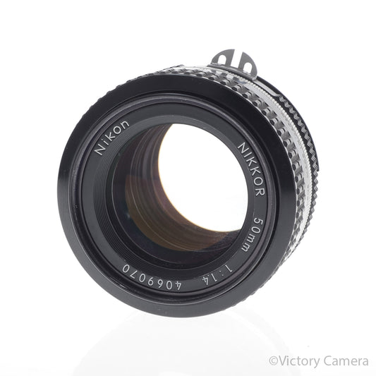 Nikon Nikkor 50mm F1.4 AI Manual Focus Standard Prime Lens [BGN] - Victory Camera