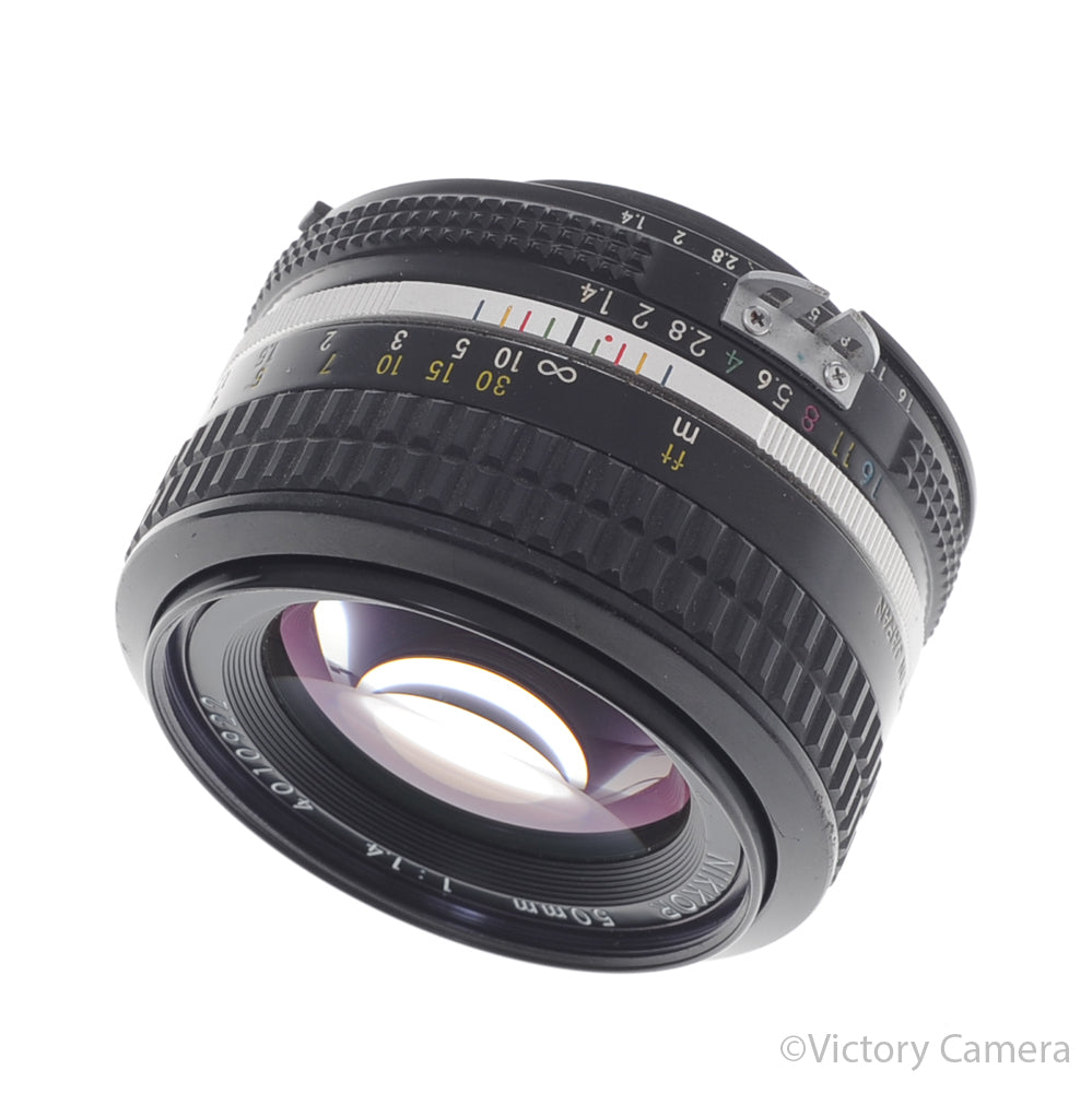 Nikon Nikkor 50mm F1.4 AI Manual Focus Standard Prime Lens [EXC-] - Victory Camera