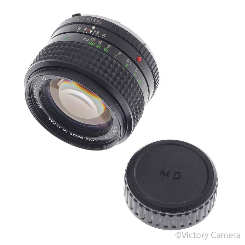Minolta MC Rokkor-PG 50mm f1.4 Prime Lens [EXC] image 5
