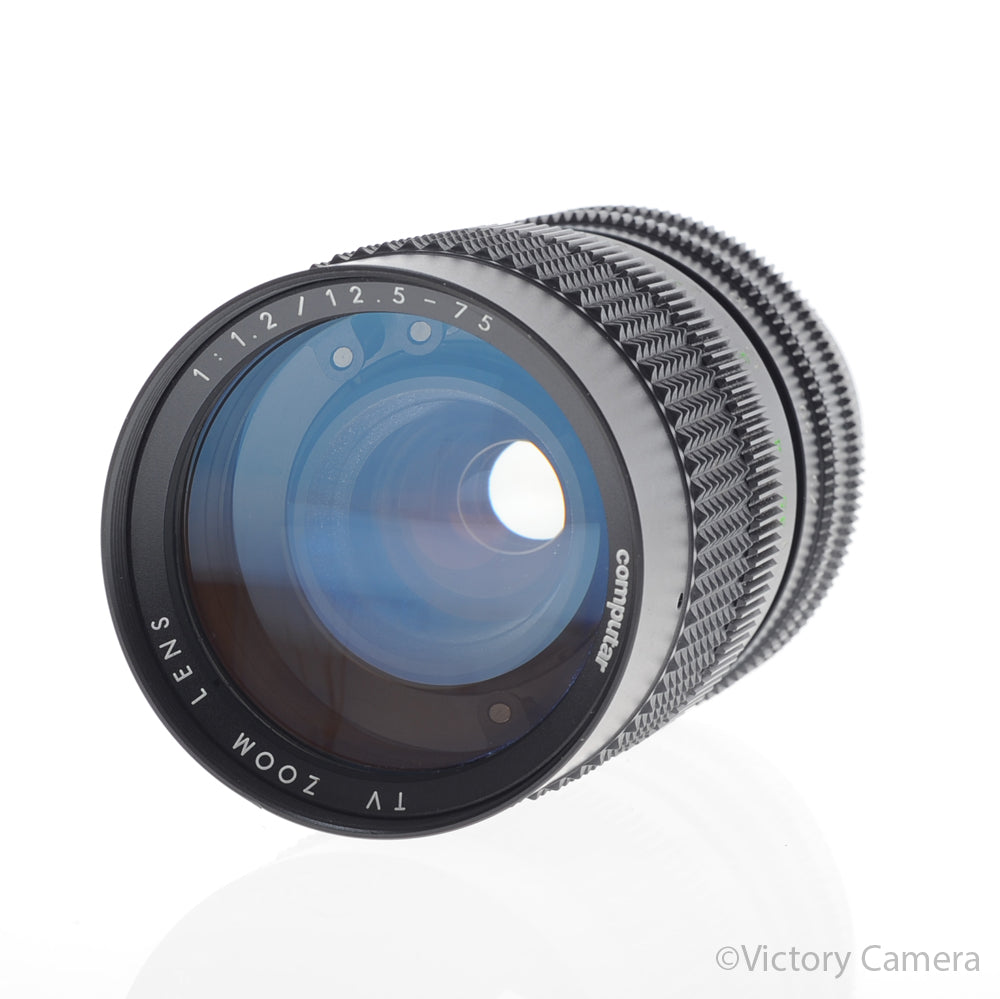Computar 12.5-75mm f1.2 TV Zoom Lens for C Mount Cine Camera [EXC+] image 2